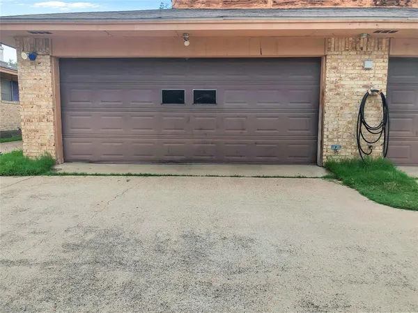 a view of front door