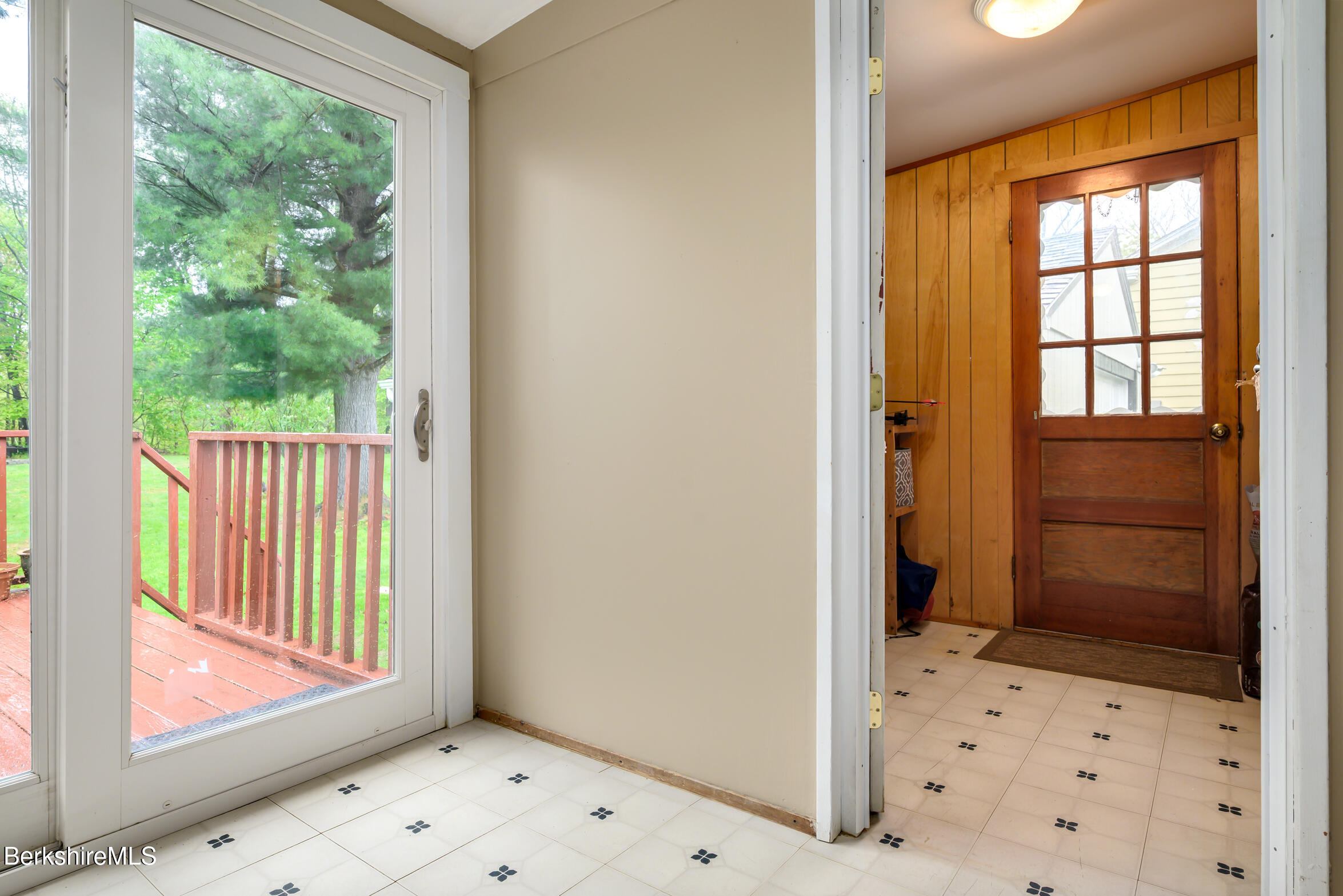 310 Luce Road Williamstown, MA 01267 - Photo 16 of 30 a view of a hallway with wooden floor and a living room