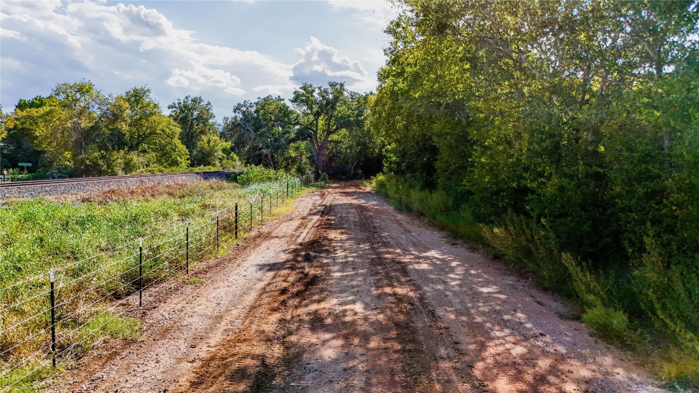 Tbd High Crossing Road Smithville, TX 78957 - Photo 4 of 9 a view of a yard with plants and a trees