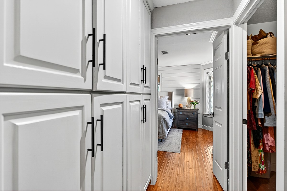 301 Medlin Creek Loop Dripping Springs, TX 78620 - Photo 17 of 40 a view of a walk in closet