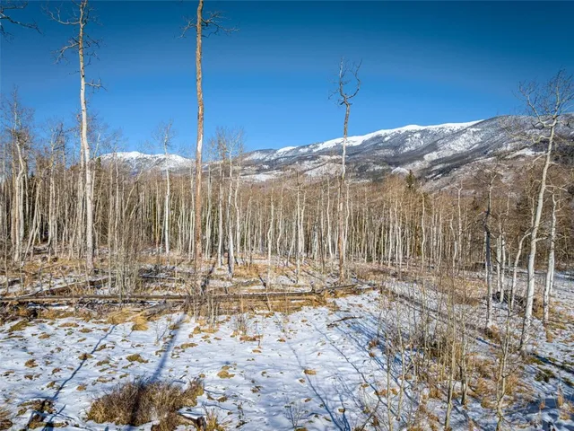 a view of a road with an outdoor space