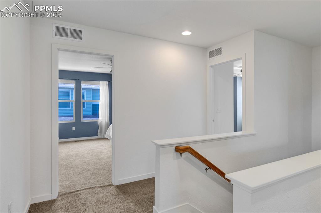 4118 Elegant Street Castle Rock, CO 80109 - Photo 14 of 26 hallway with stairs