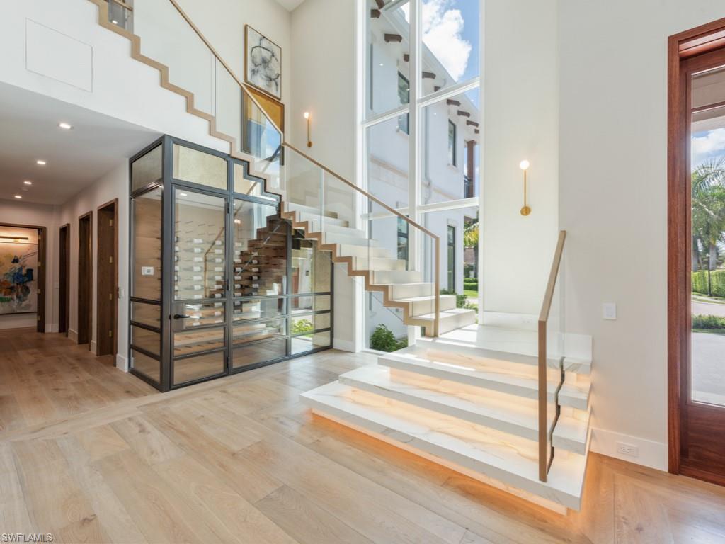 349 Colony Drive Naples, FL 34108 - Photo 8 of 48 Magnificent floating stairs