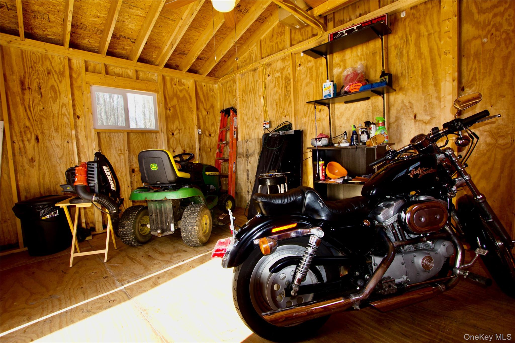 182 Downing Road Pleasant Valley, NY 12569 - Photo 20 of 29 interior of shed with electric