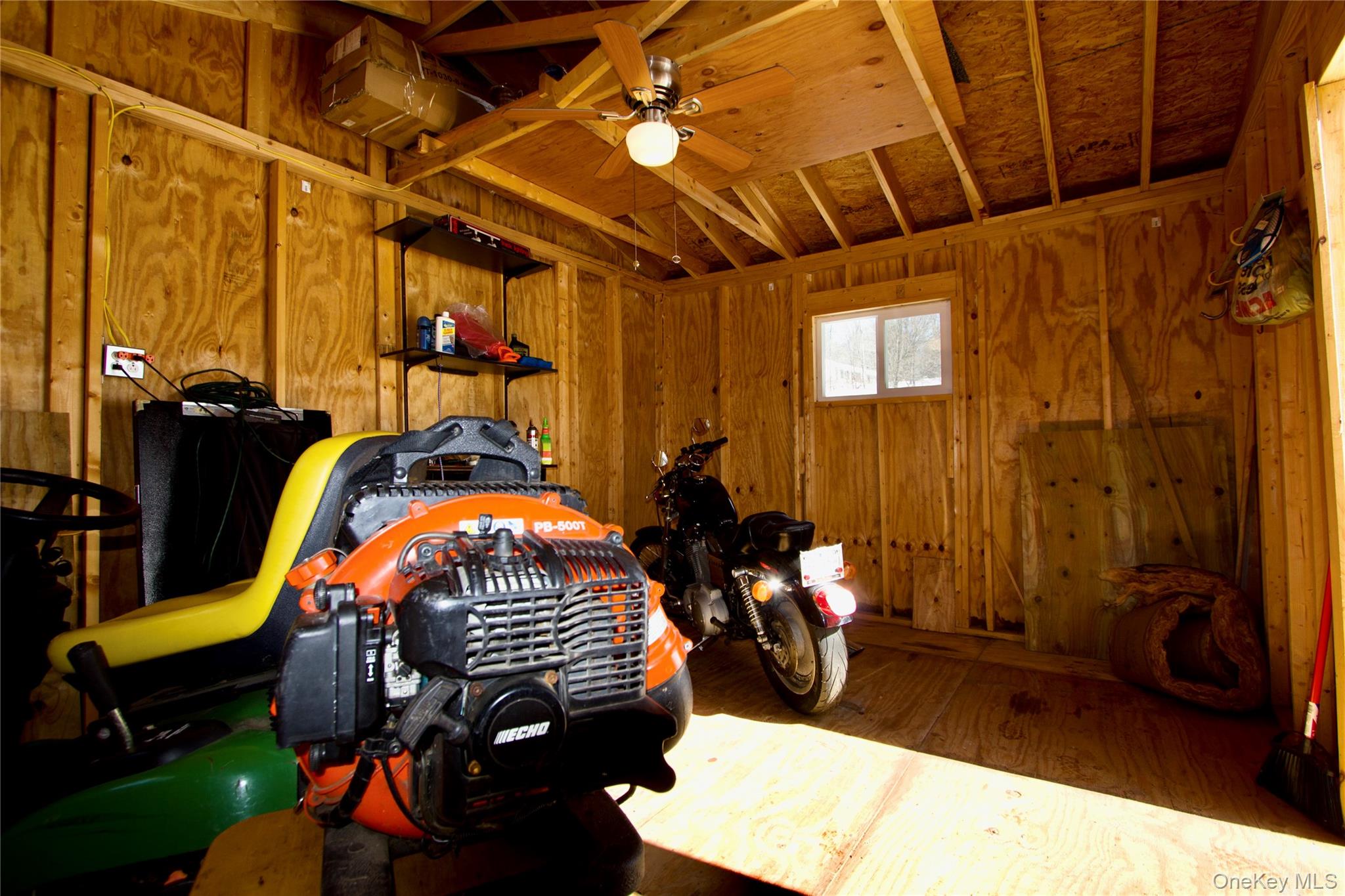 182 Downing Road Pleasant Valley, NY 12569 - Photo 21 of 29 interior of shed with electric