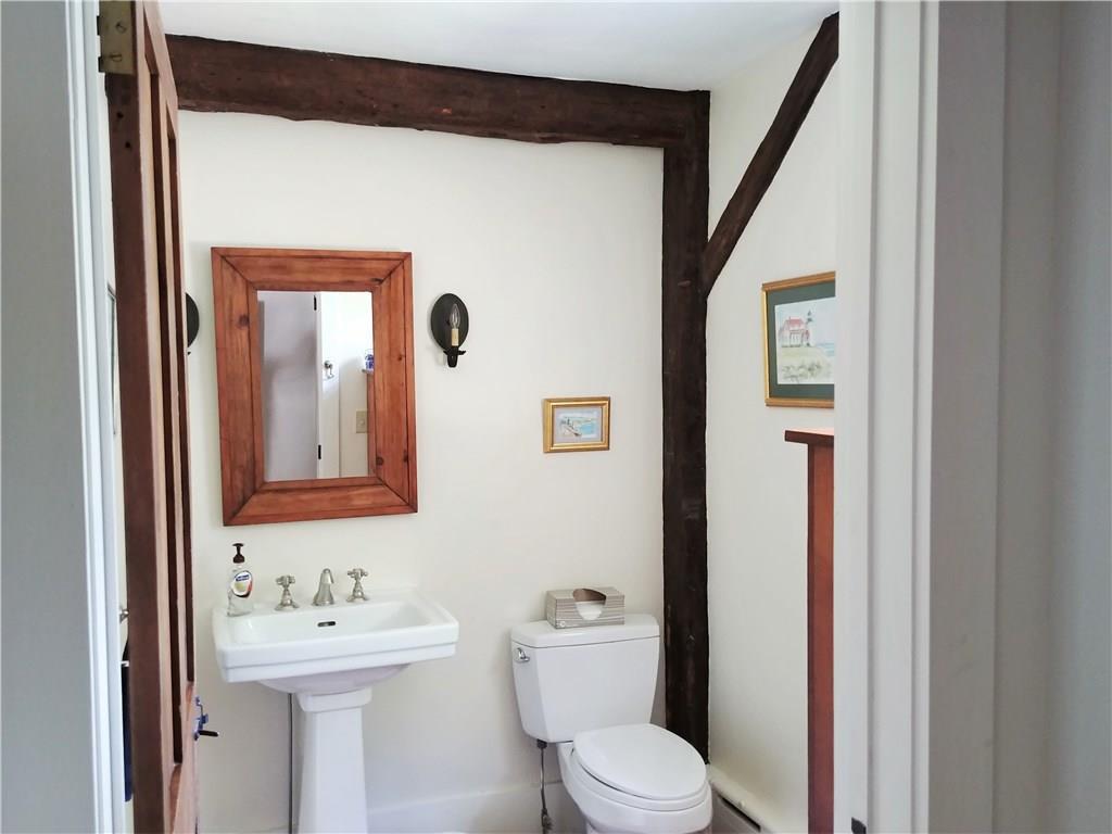 79 Moxie Cove Road Round Pond, ME 04564 - Photo 15 of 35 First Floor half bath
