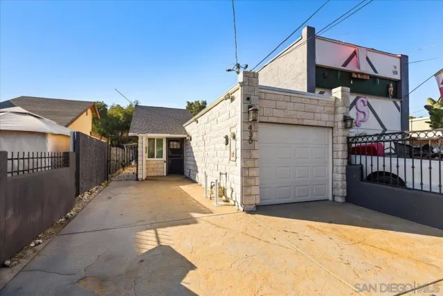 a view of a chairs and tables in the patio
