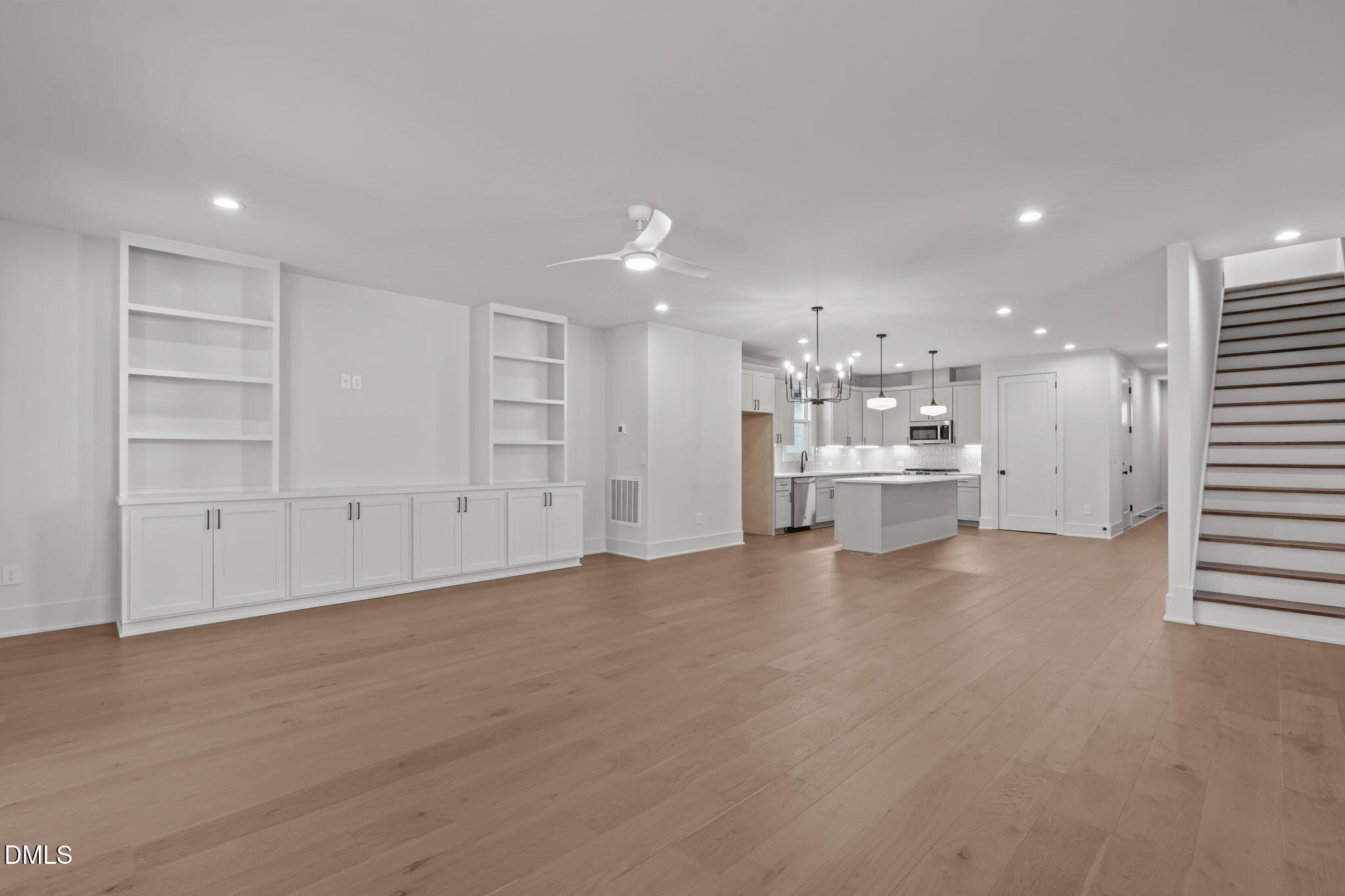 635 Conover Road, Unit A Durham, NC 27703 - Photo 2 of 48 a view of a kitchen with a refrigerator and a sink