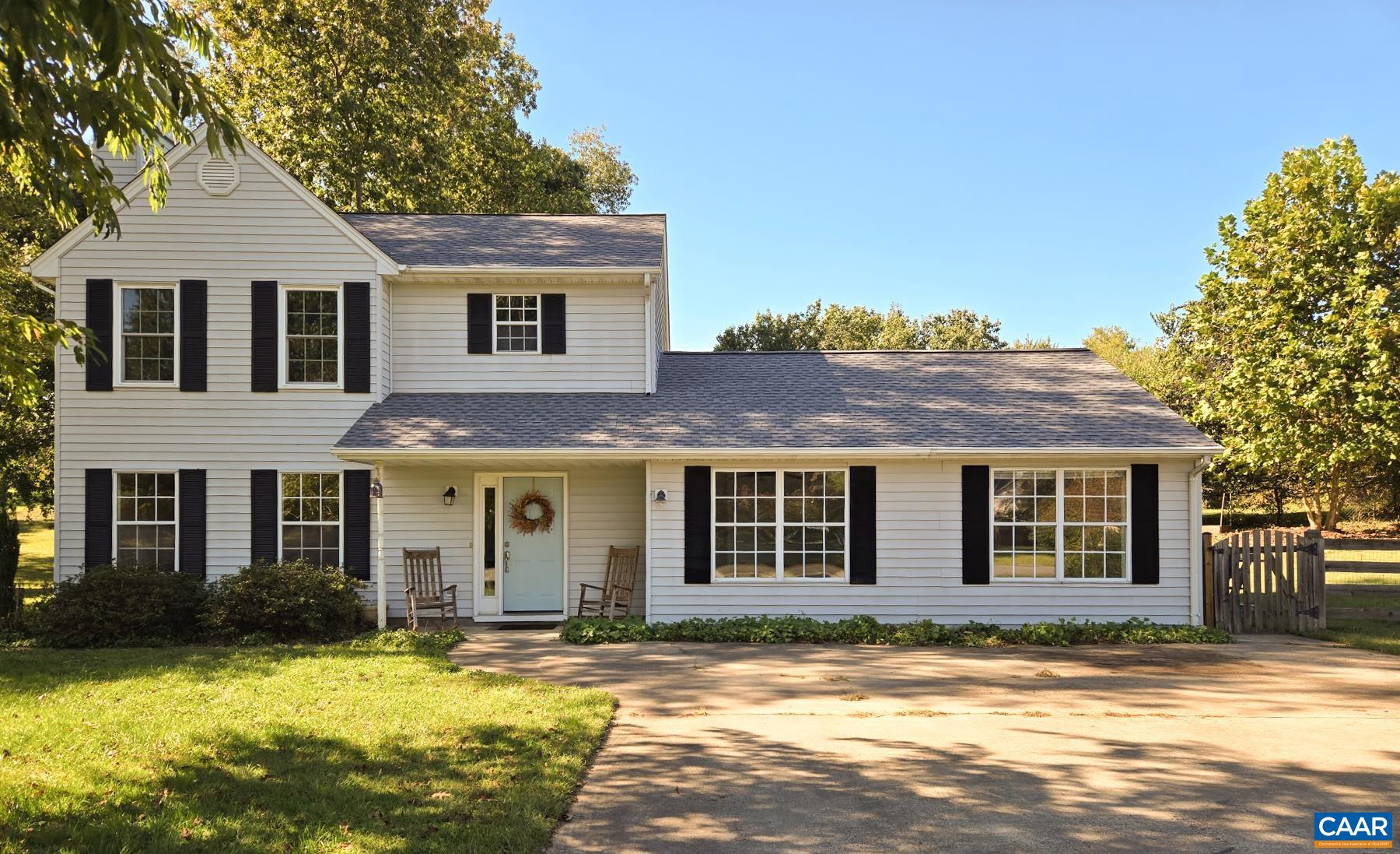 28 Bernice Lane Ruckersville, VA 22968 - Photo 1 of 40 a view of a house with swimming pool and a yard