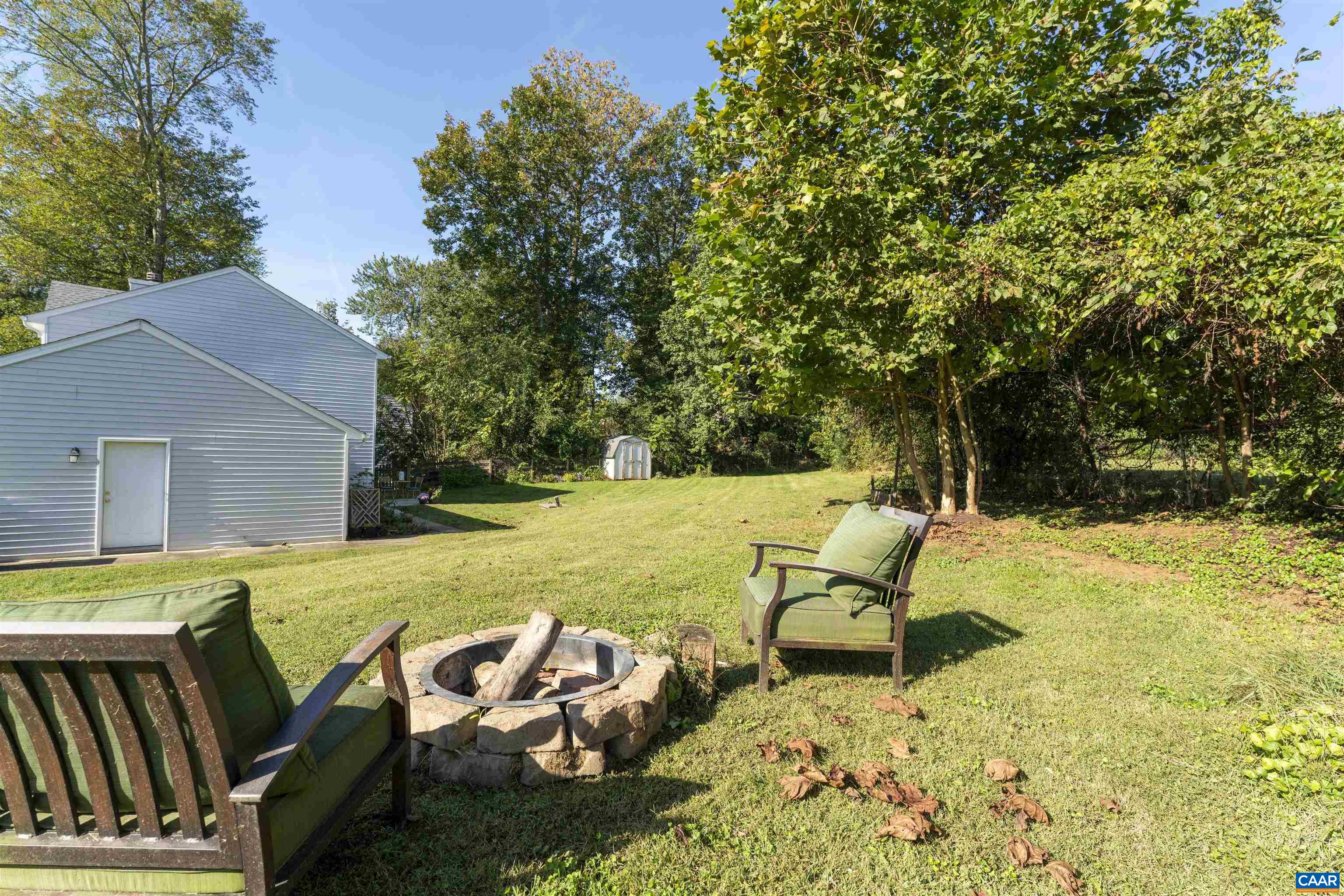 28 Bernice Lane Ruckersville, VA 22968 - Photo 37 of 40 a view of backyard with swimming pool and patio