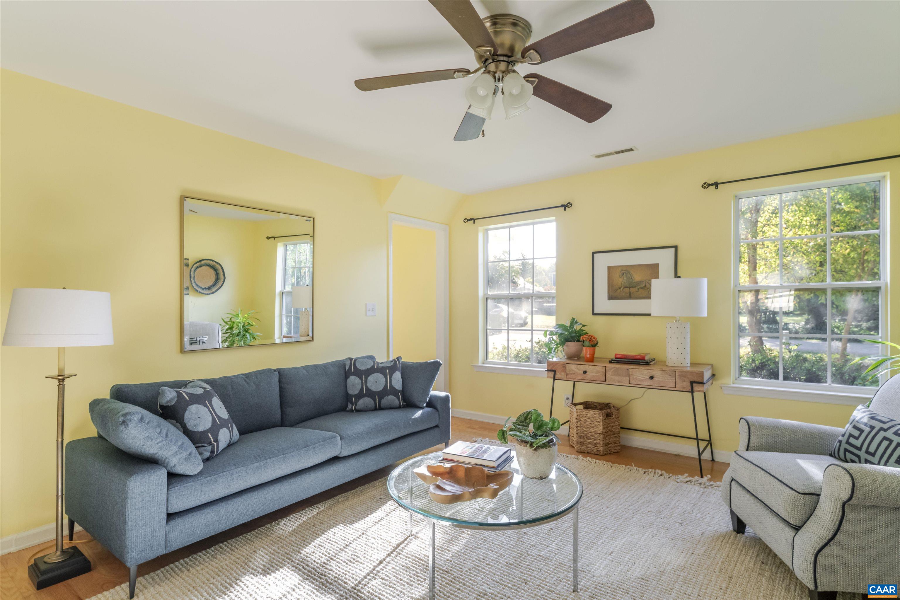 28 Bernice Lane Ruckersville, VA 22968 - Photo 6 of 40 a living room with furniture and a large window