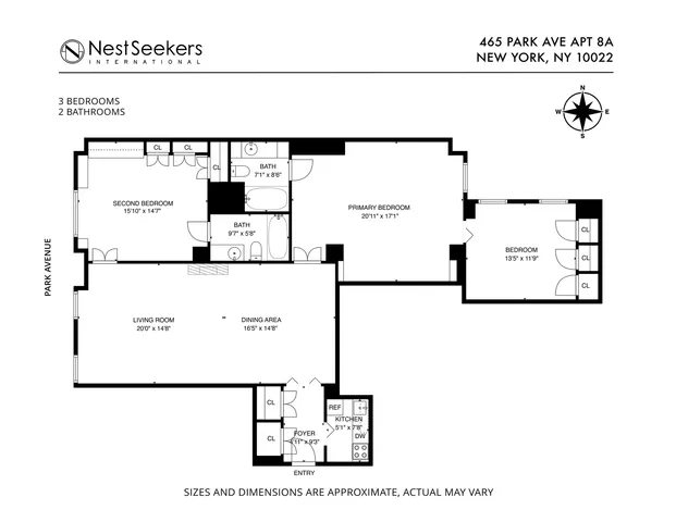 $950,000 | 465 Park Avenue, Unit 8A | Midtown East