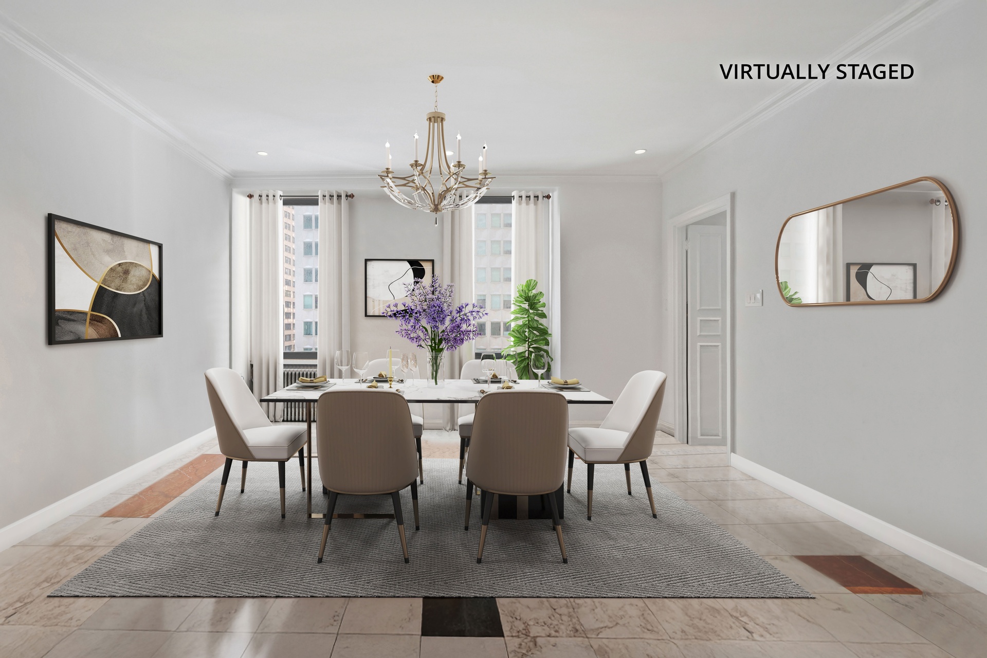 465 Park Avenue, Unit 8A Manhattan, NY 10022 - Photo 2 of 11 a view of a dining room with furniture