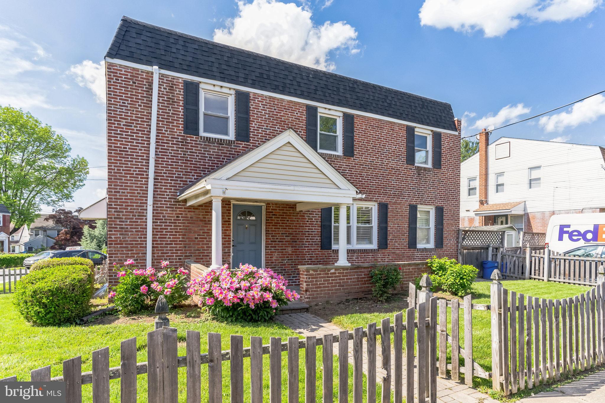 223 Fitzwilliams Road Bryn Mawr, PA 19010 - Photo 2 of 29 a front view of a house with a garden