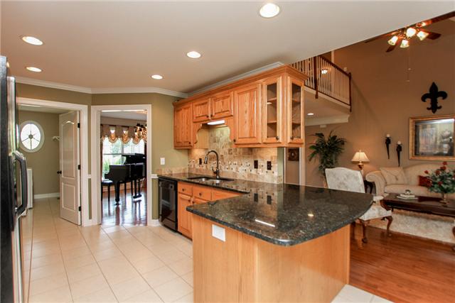 2465 Pleasant View Road Pleasant View, TN 37146 - Photo 5 of 20 Recently updated kitchen with Granite and Travertine tile backsplash