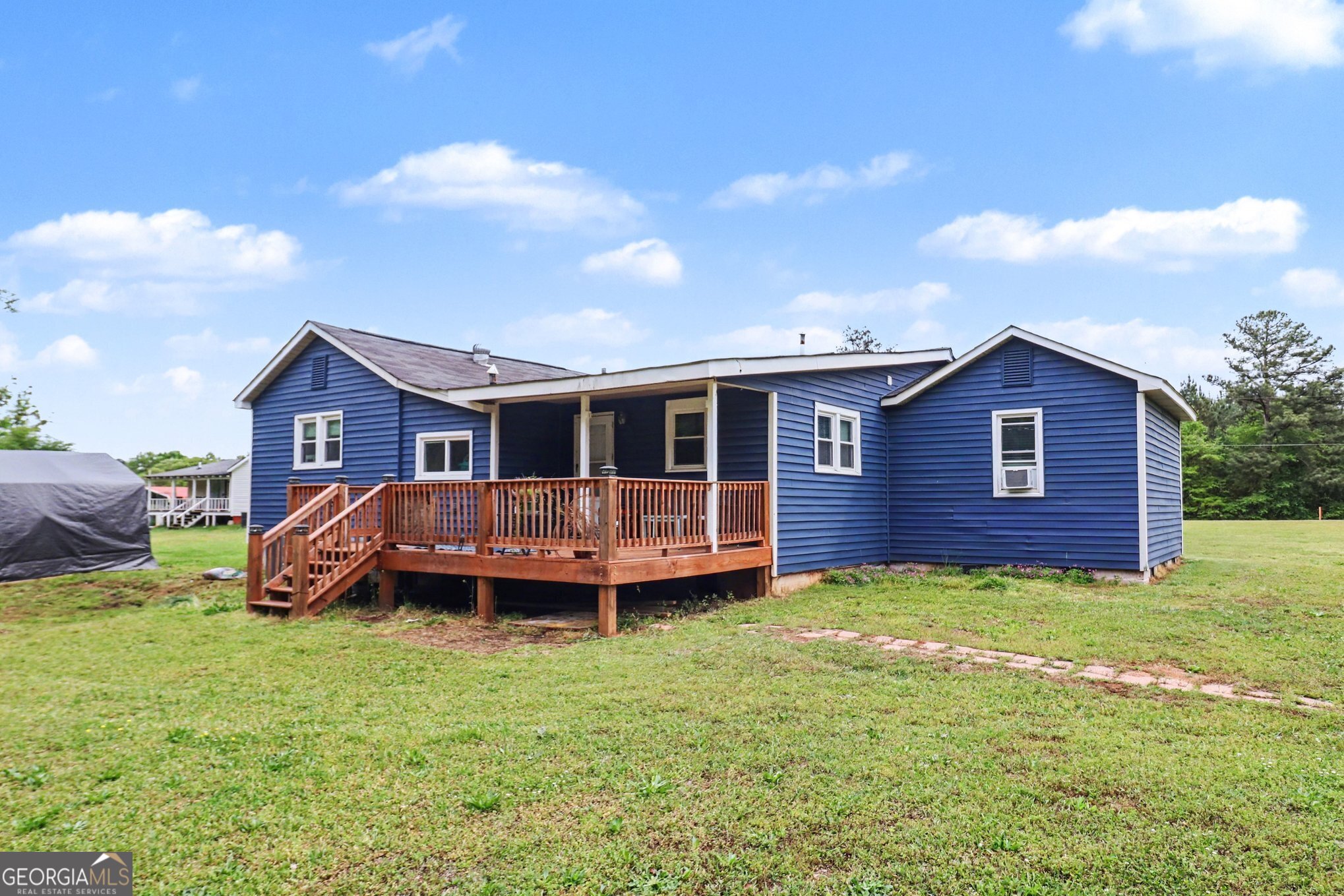 497 Corinth Road Hogansville, GA 30230 - Photo 27 of 37 a view of a house with a yard