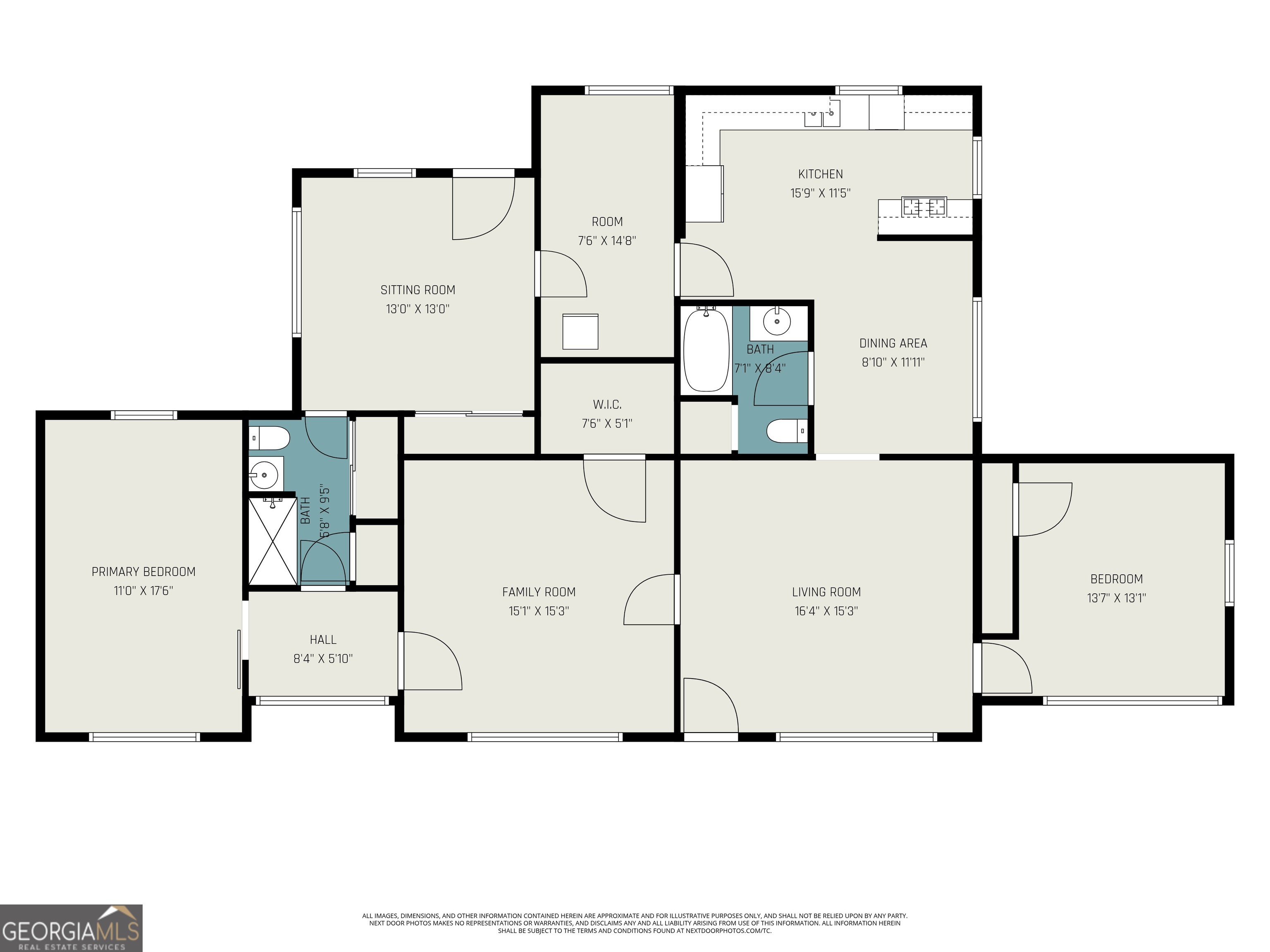 497 Corinth Road Hogansville, GA 30230 - Photo 28 of 37 a picture of a wall with a white wall and white kitchen