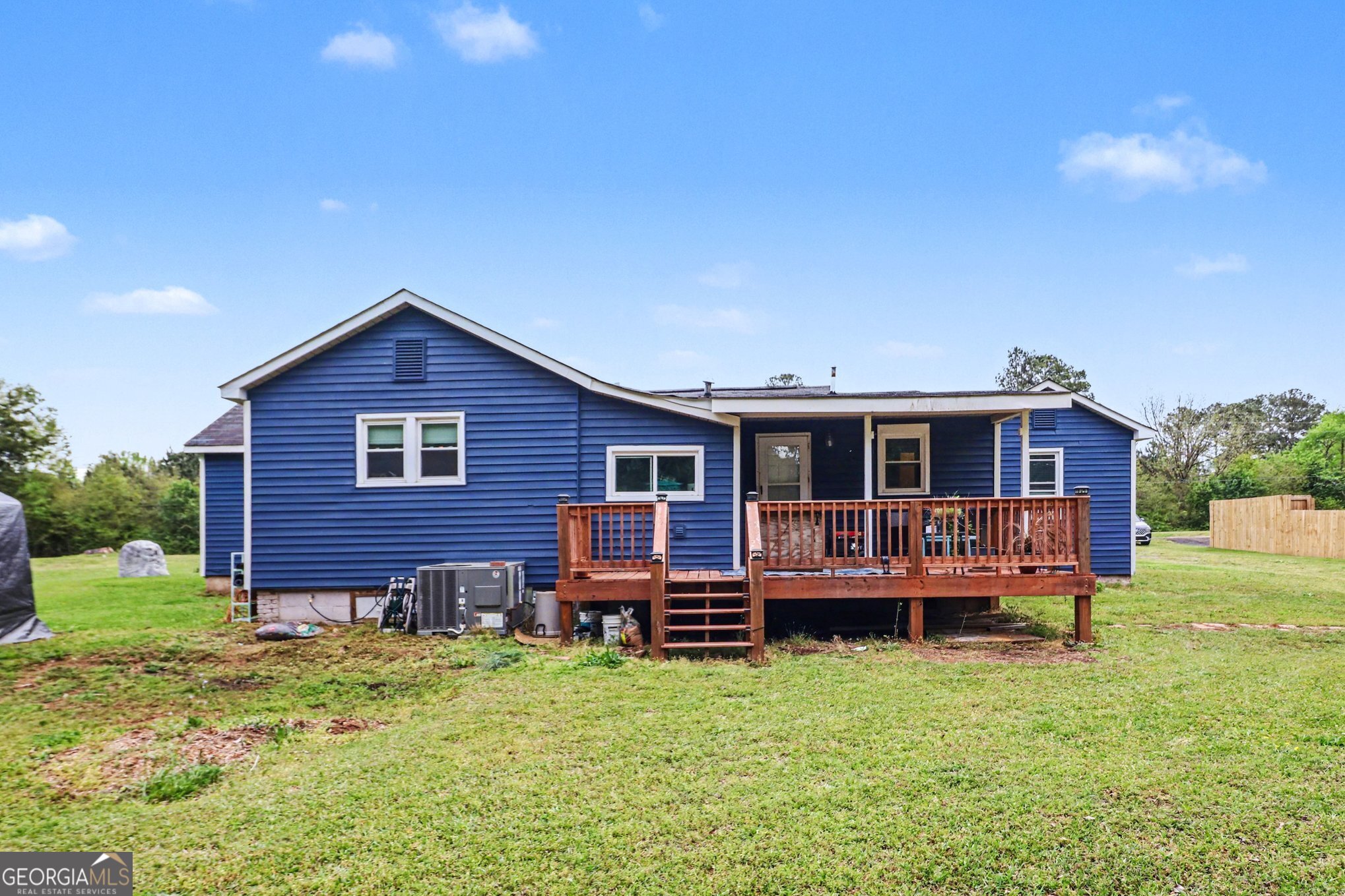 497 Corinth Road Hogansville, GA 30230 - Photo 32 of 37 a front view of a house with garden