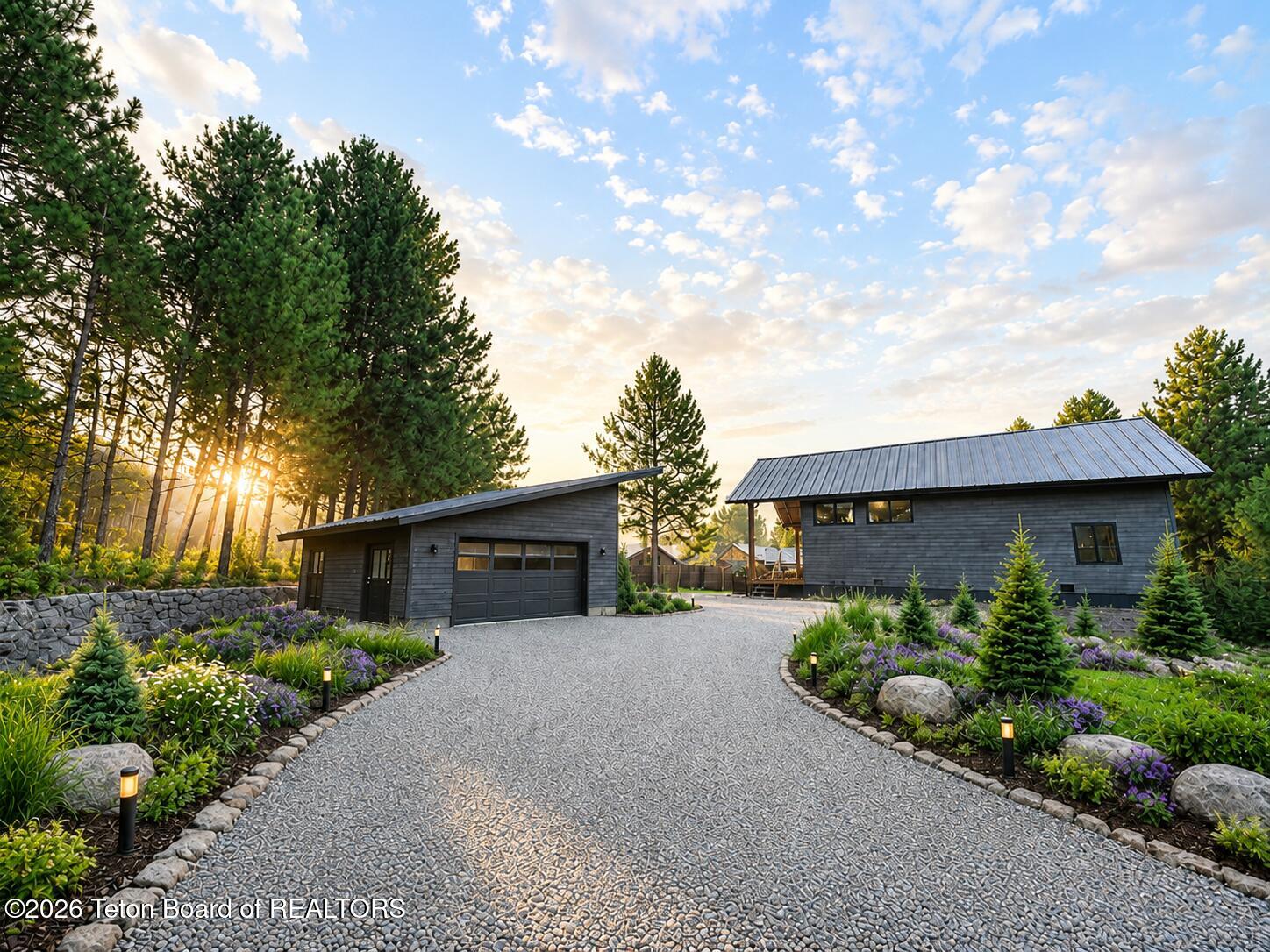 347 Alpine Mdw Loop Alpine, WY 83128 - Photo 7 of 27 AI Rendering Completed Garage/Driveway