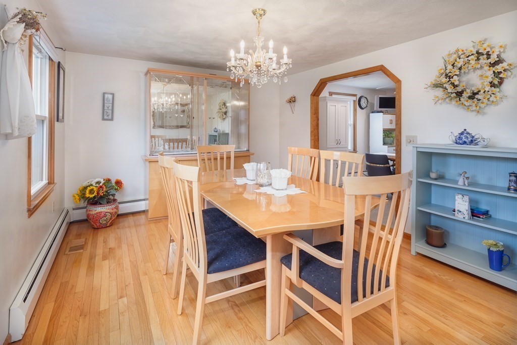 22 Stonehedge Circle Billerica, MA 01821 - Photo 9 of 30 a view of a dining room with furniture and wooden floor