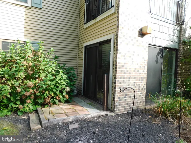 a potted plant sitting in front of a house