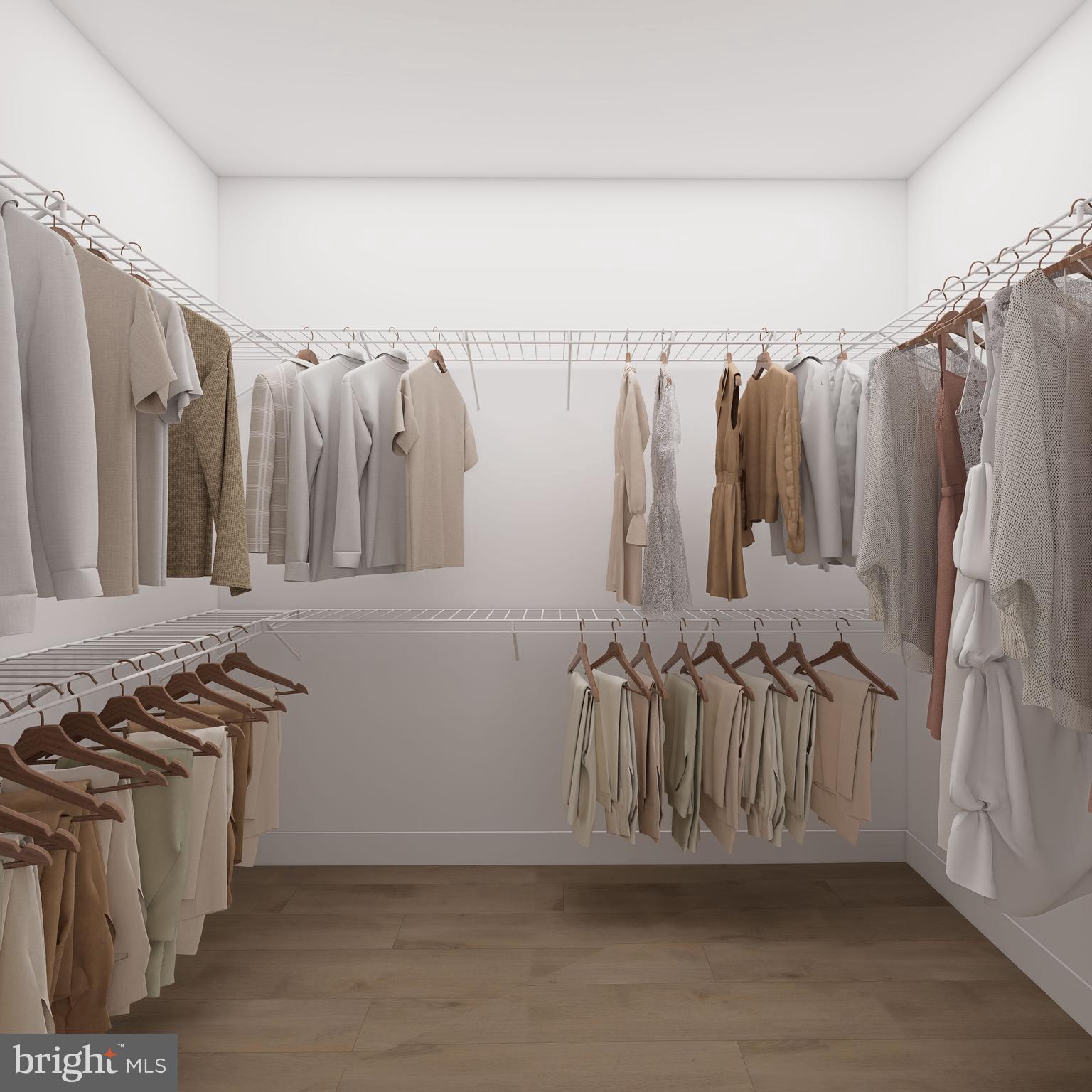 9475 Sprague Avenue, Unit 306 Fairfax, VA 22031 - Photo 9 of 25 Primary Closet - Rendering