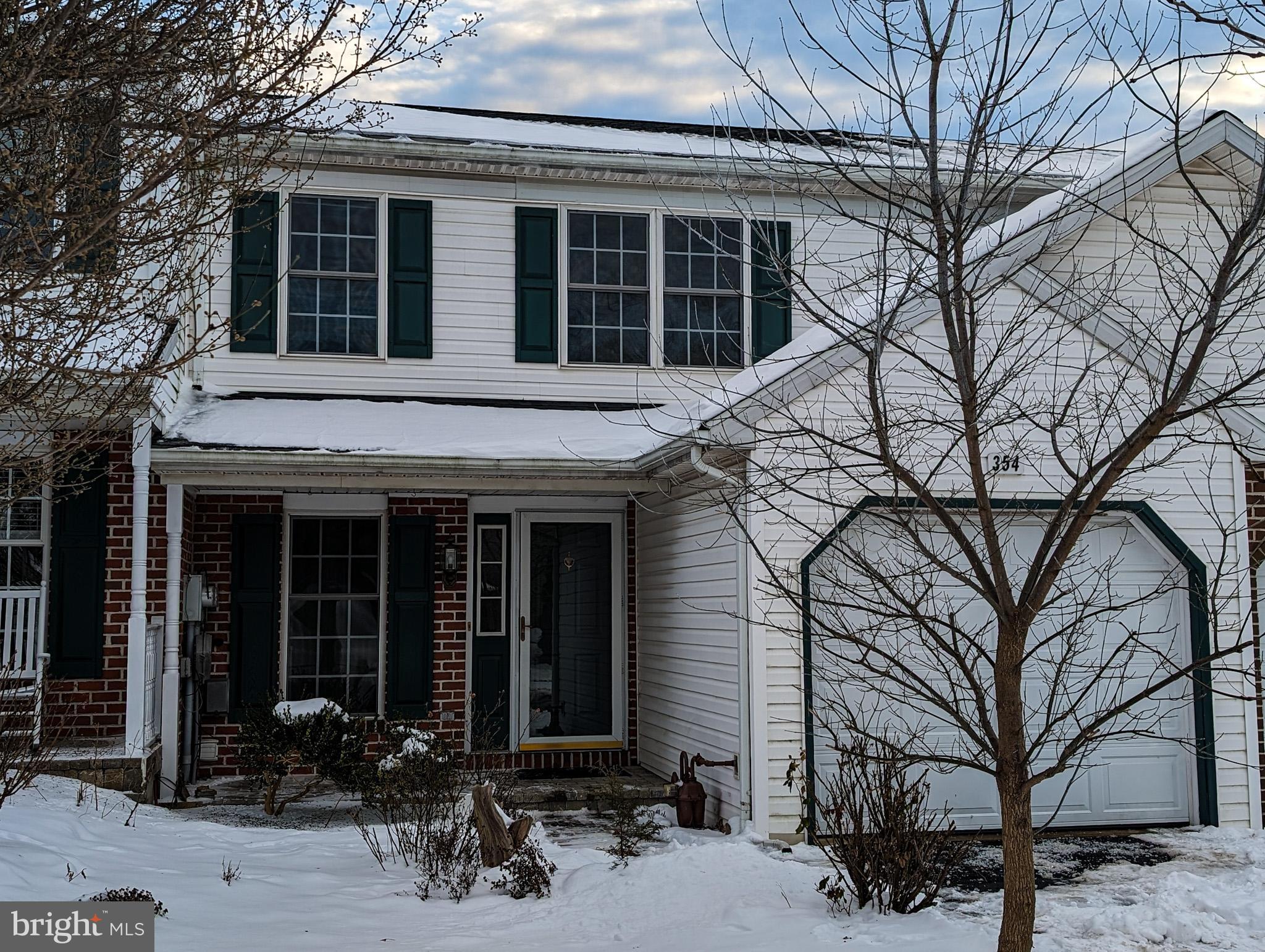 Front of Townhome