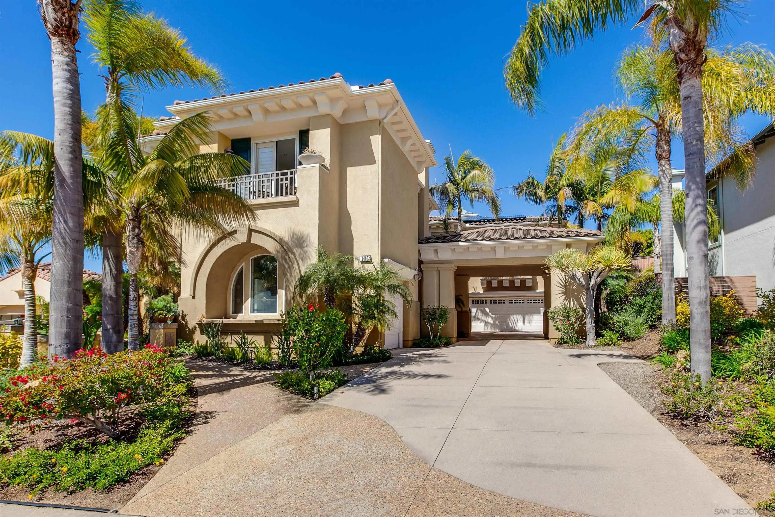 1460 Ravean Court Encinitas, CA 92024 - Photo 3 of 48 a view of a house with a yard and potted plants