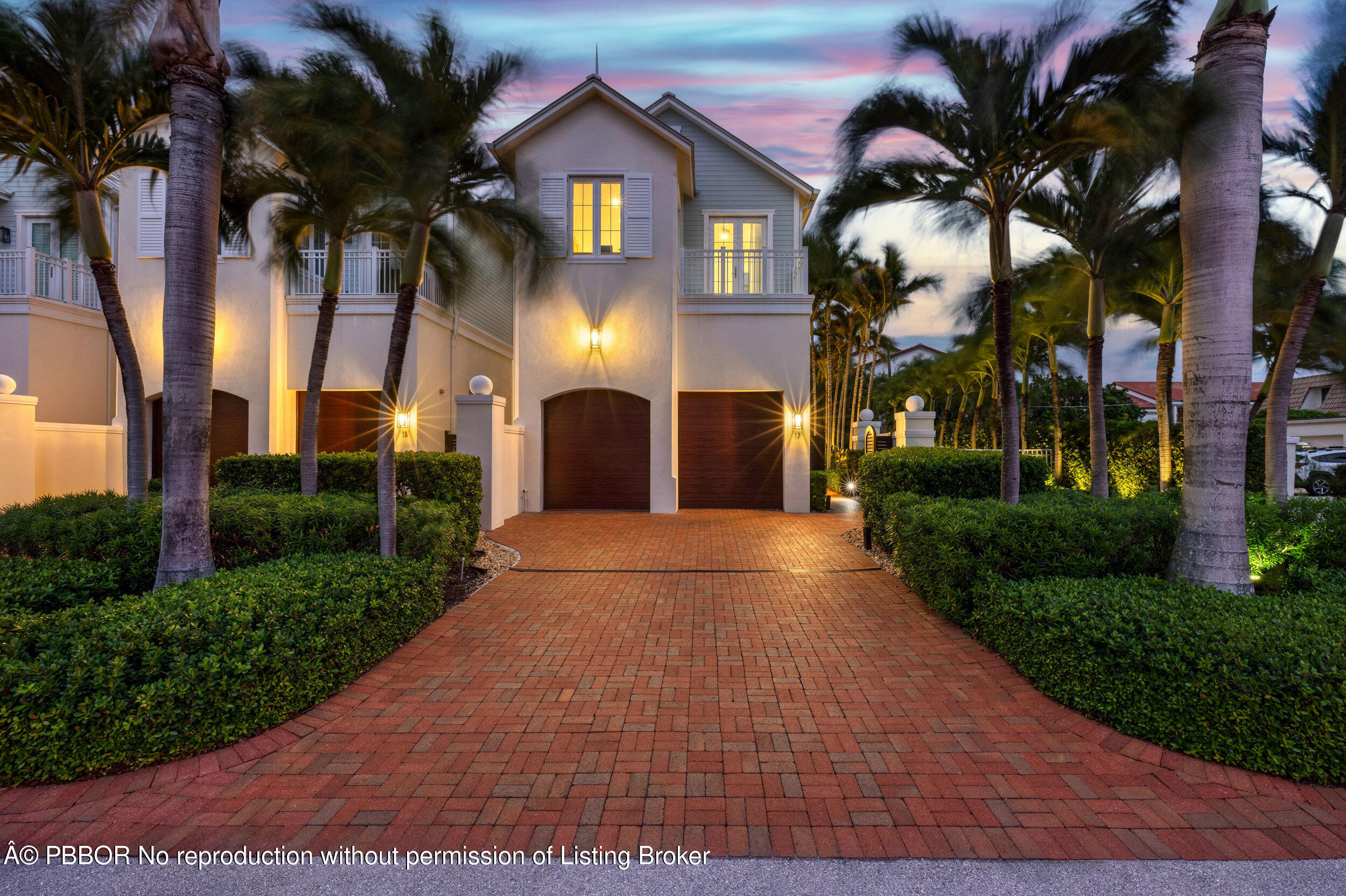 17 Adams Road, Unit 17 Ocean Ridge, FL 33435 - Photo 31 of 40 a view of a house with a yard and potted plants