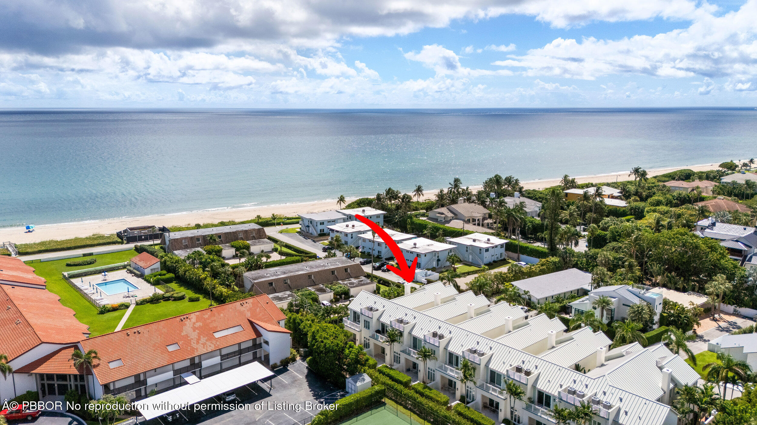 17 Adams Road, Unit 17 Ocean Ridge, FL 33435 - Photo 38 of 40 an aerial view of a houses with outdoor space