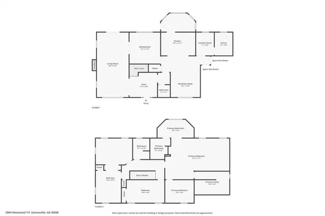 $824,900 | 2904 Westwood Trail, Gainesville, GA 30506