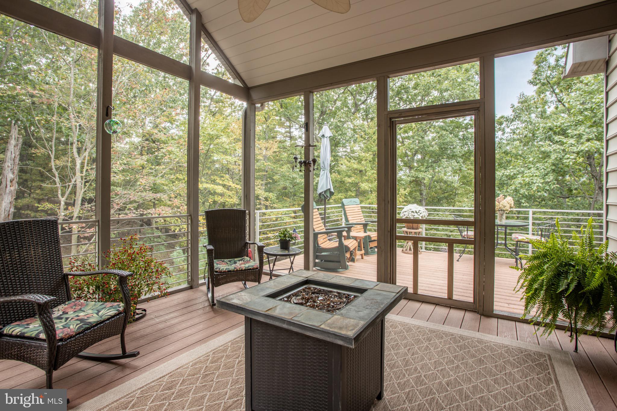 564 Montevideo Road Berkeley Springs, WV 25411 - Photo 48 of 71 Screened in Porch