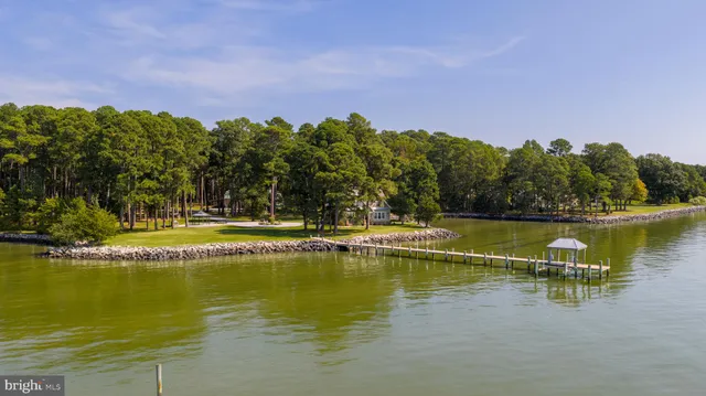 a view of a swimming pool and lake view