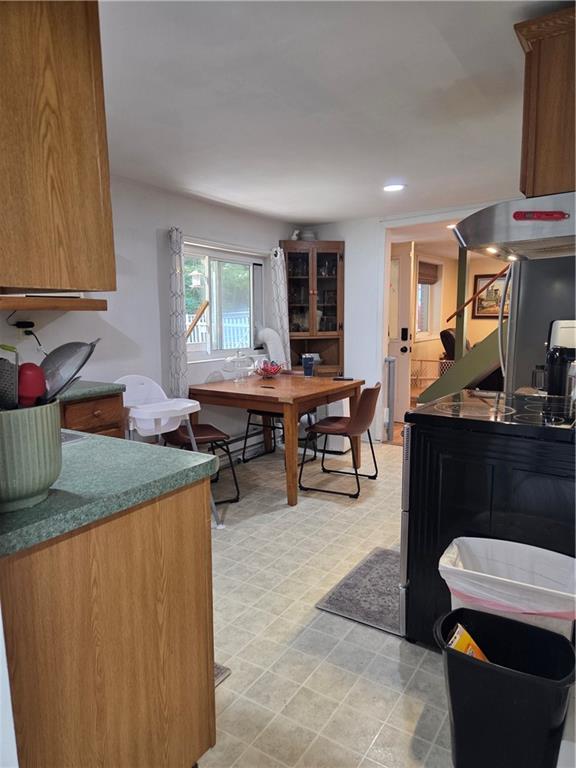 258 Spring Run Road Crescent, PA 15046 - Photo 28 of 48 a living room with granite countertop furniture and a fireplace