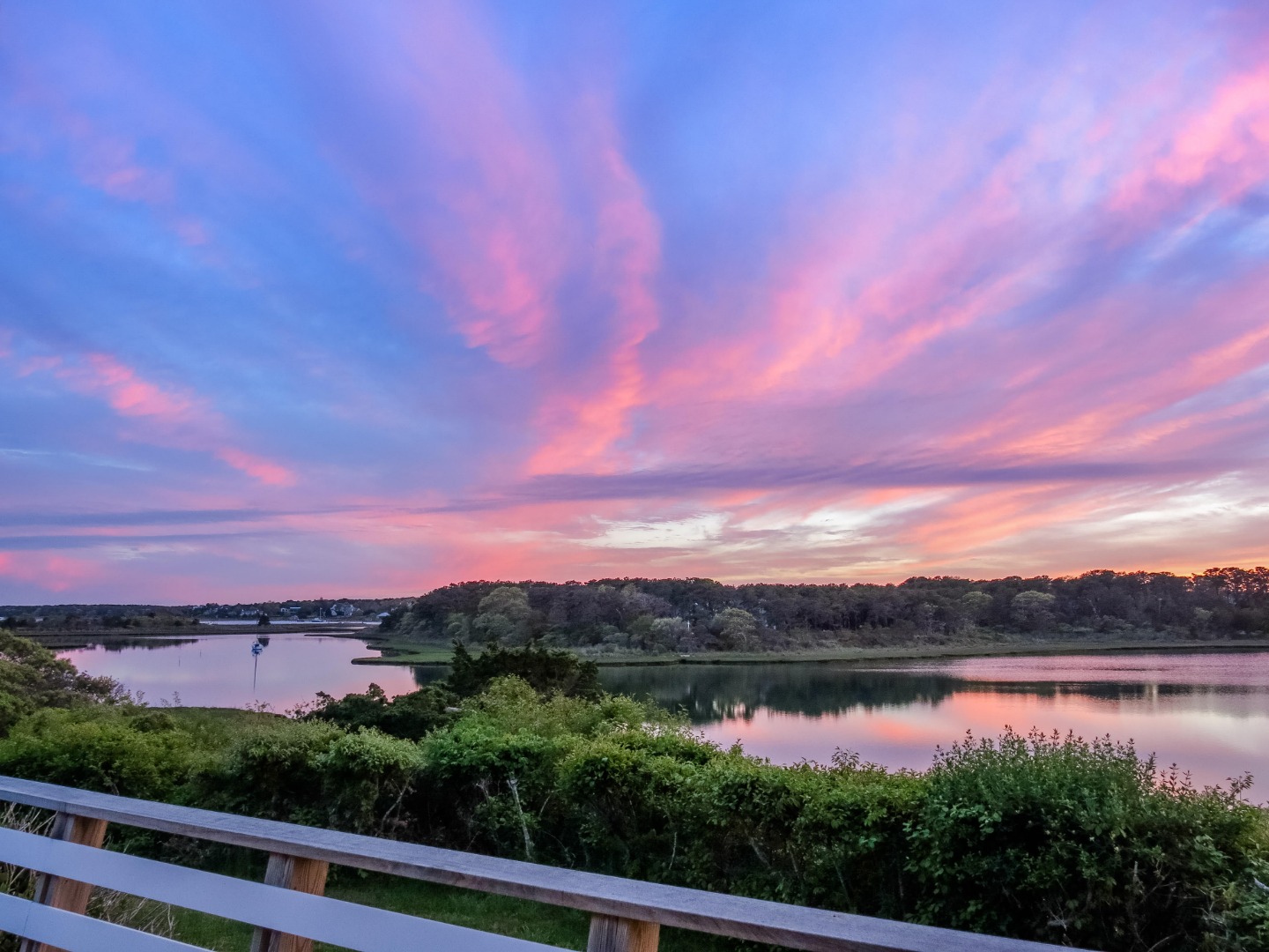 24 Litchfield Road Edgartown, MA 02539 - Photo 17 of 18 a view of lake with mountain