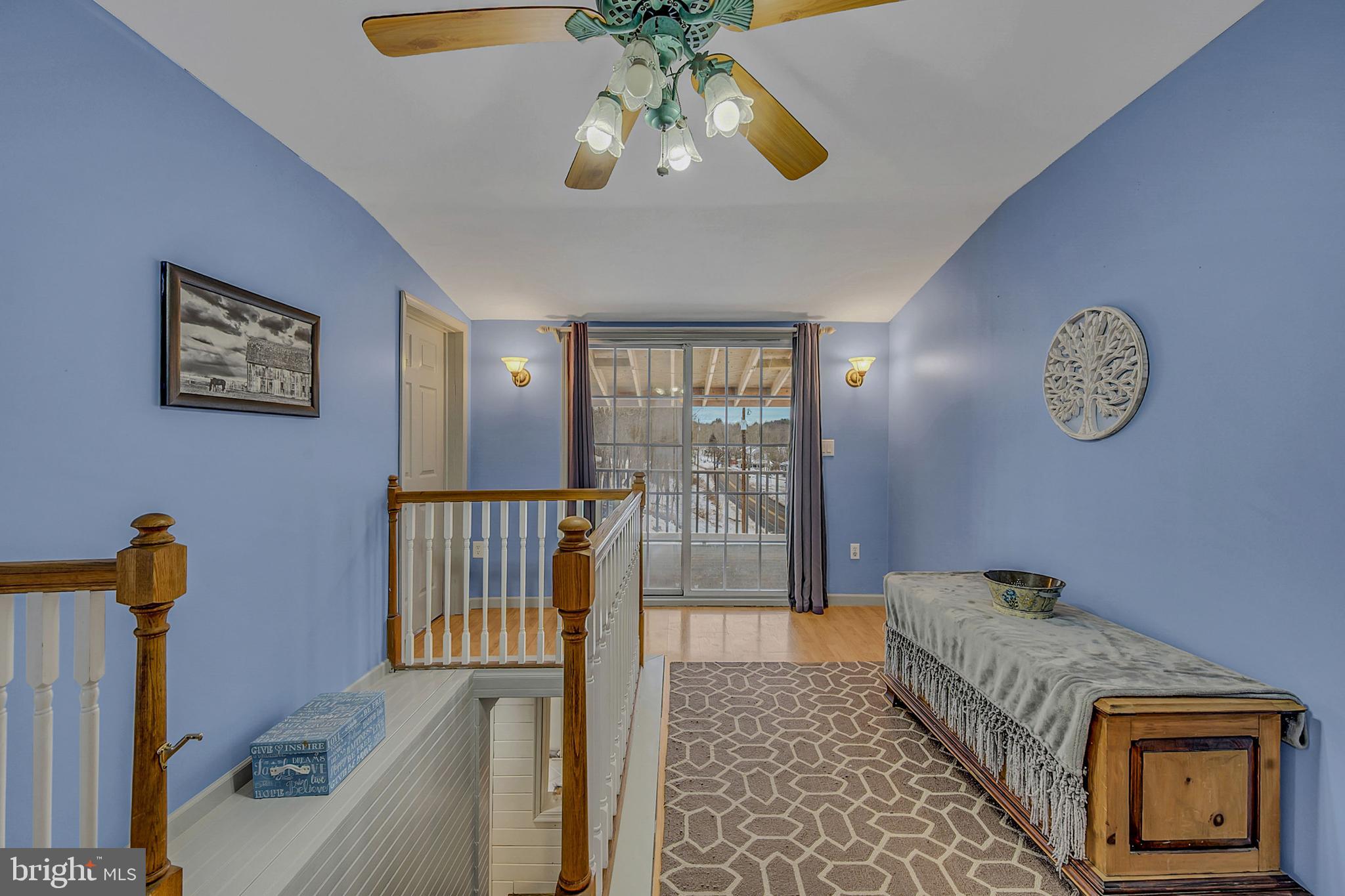406 Reyburn Road Shickshinny, PA 18655 - Photo 15 of 45 Upstairs Hall leads to Balcony/Porch