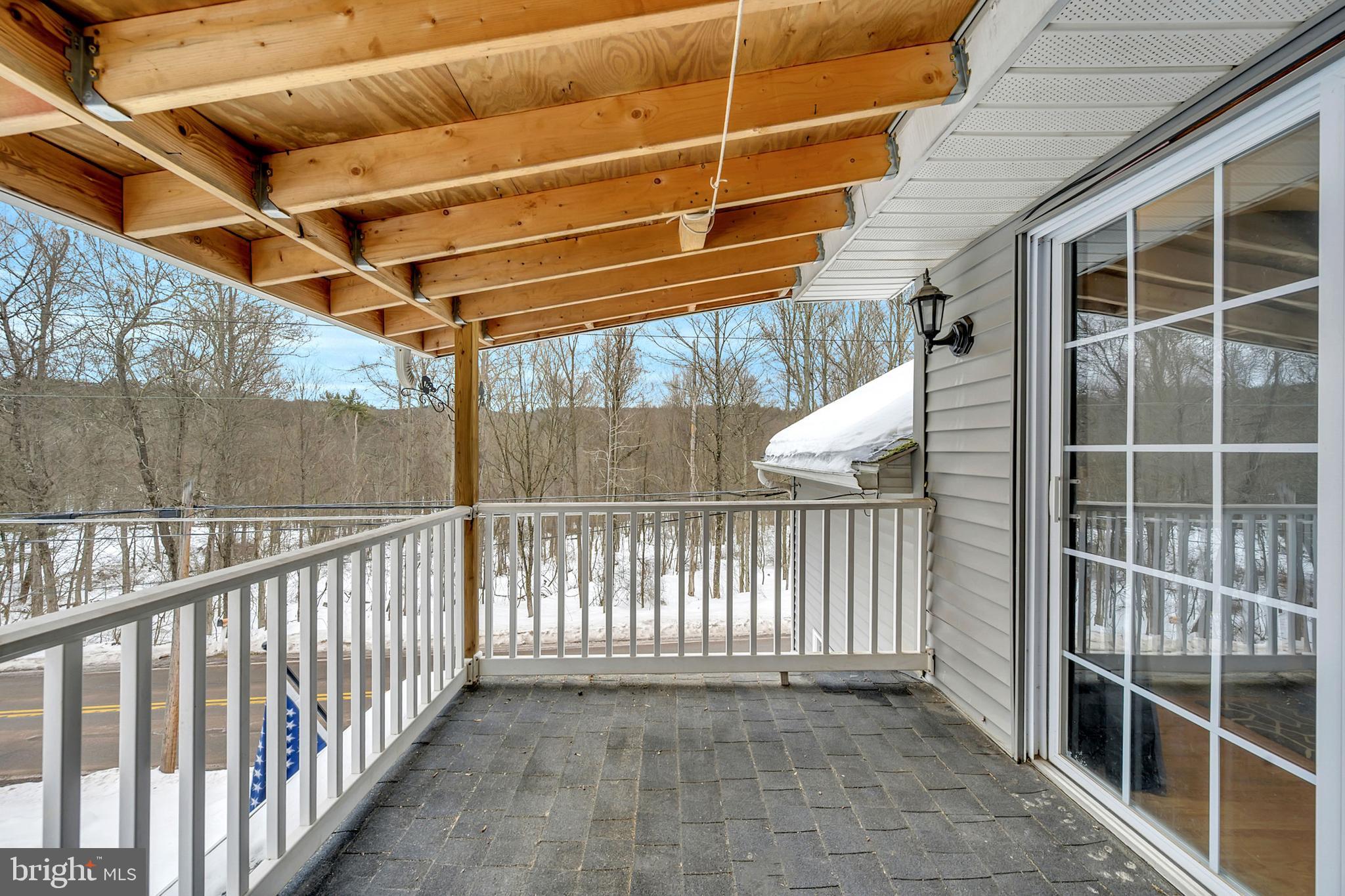 406 Reyburn Road Shickshinny, PA 18655 - Photo 23 of 45 Upstairs Balcony/Porch
