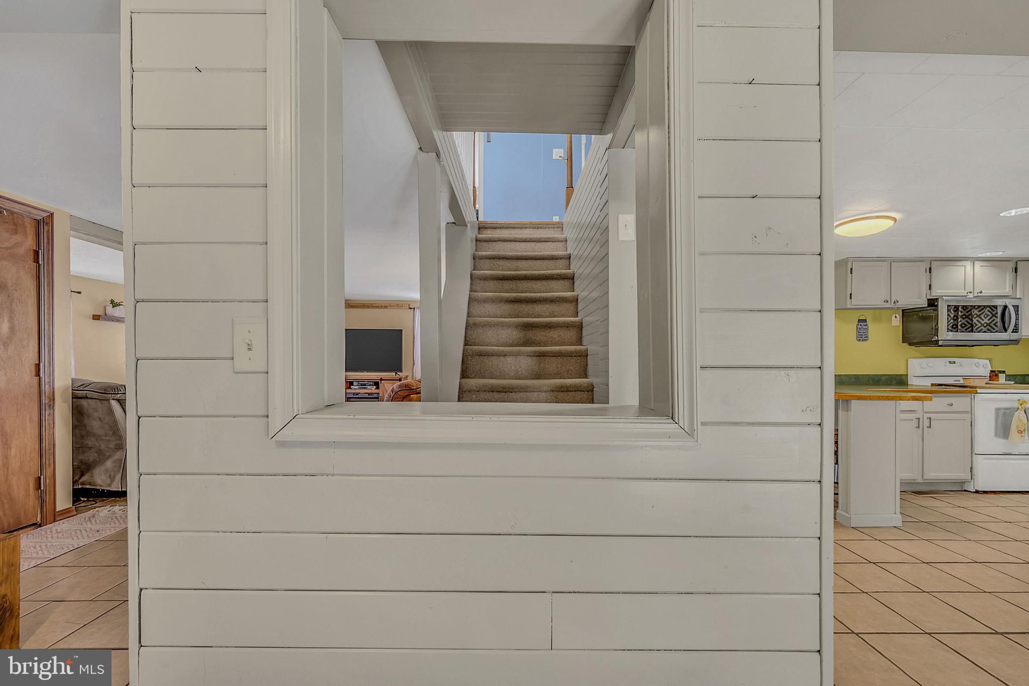 406 Reyburn Road Shickshinny, PA 18655 - Photo 33 of 45 Stairs entrance from Kitchen or Living Room