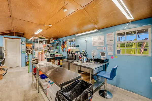 a view of storage and utility room