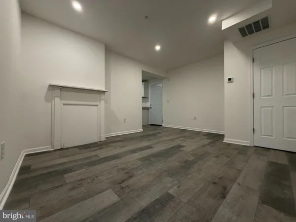 a view of empty room