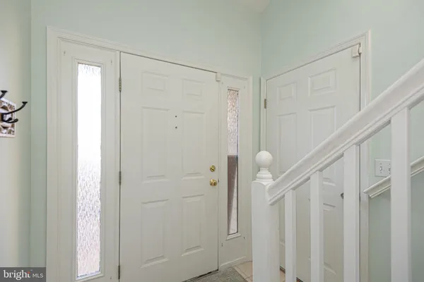 a view of a storage with an empty shelves