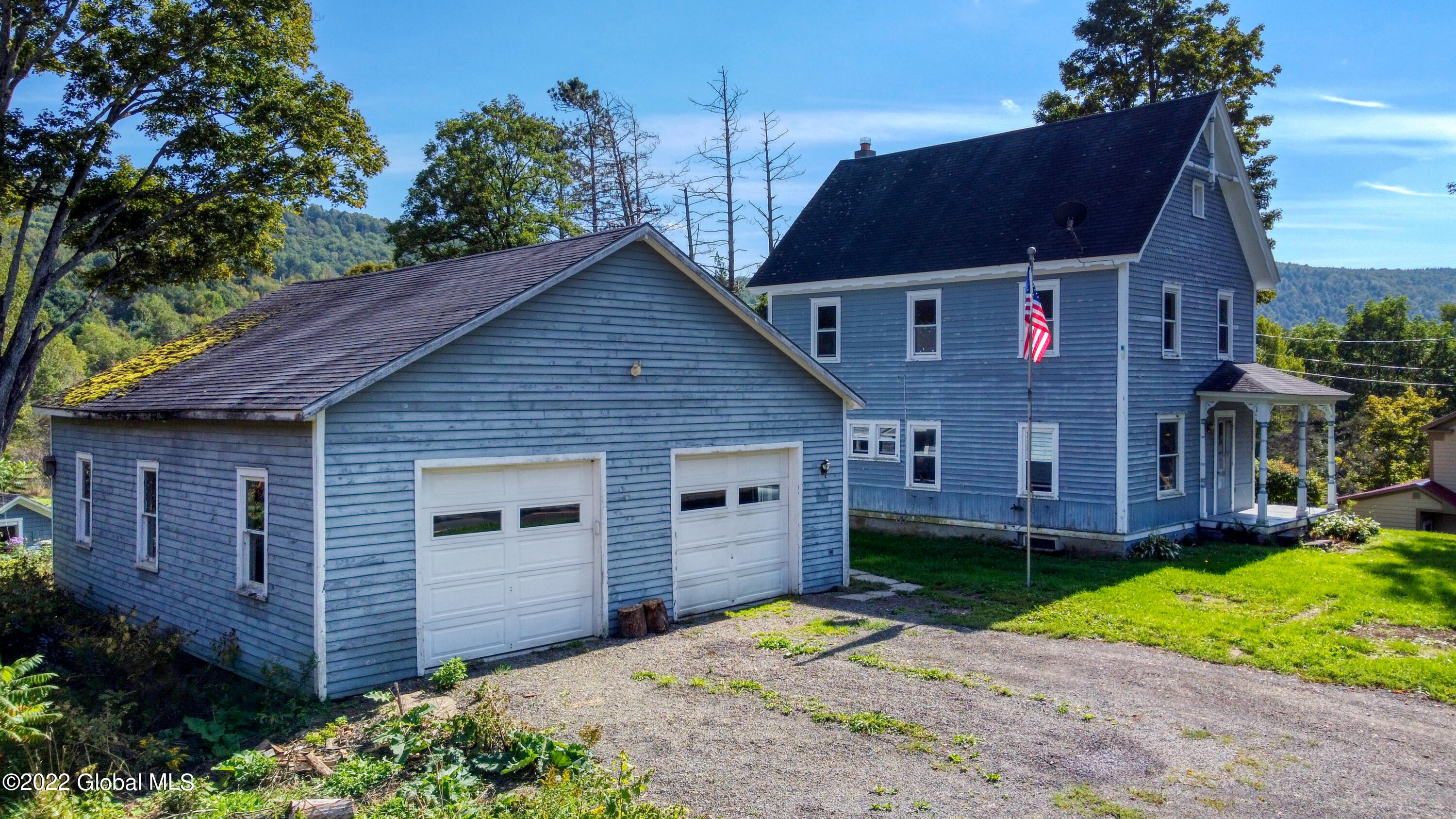694 Charlotte Valley Road Summit, NY 12064 - Photo 3 of 42 694 Charlotte Valley Rd Drone-2
