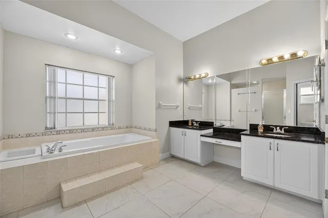 a view of a hallway with windows