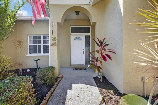 an empty room with fan