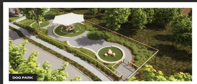 a bird view with sitting space