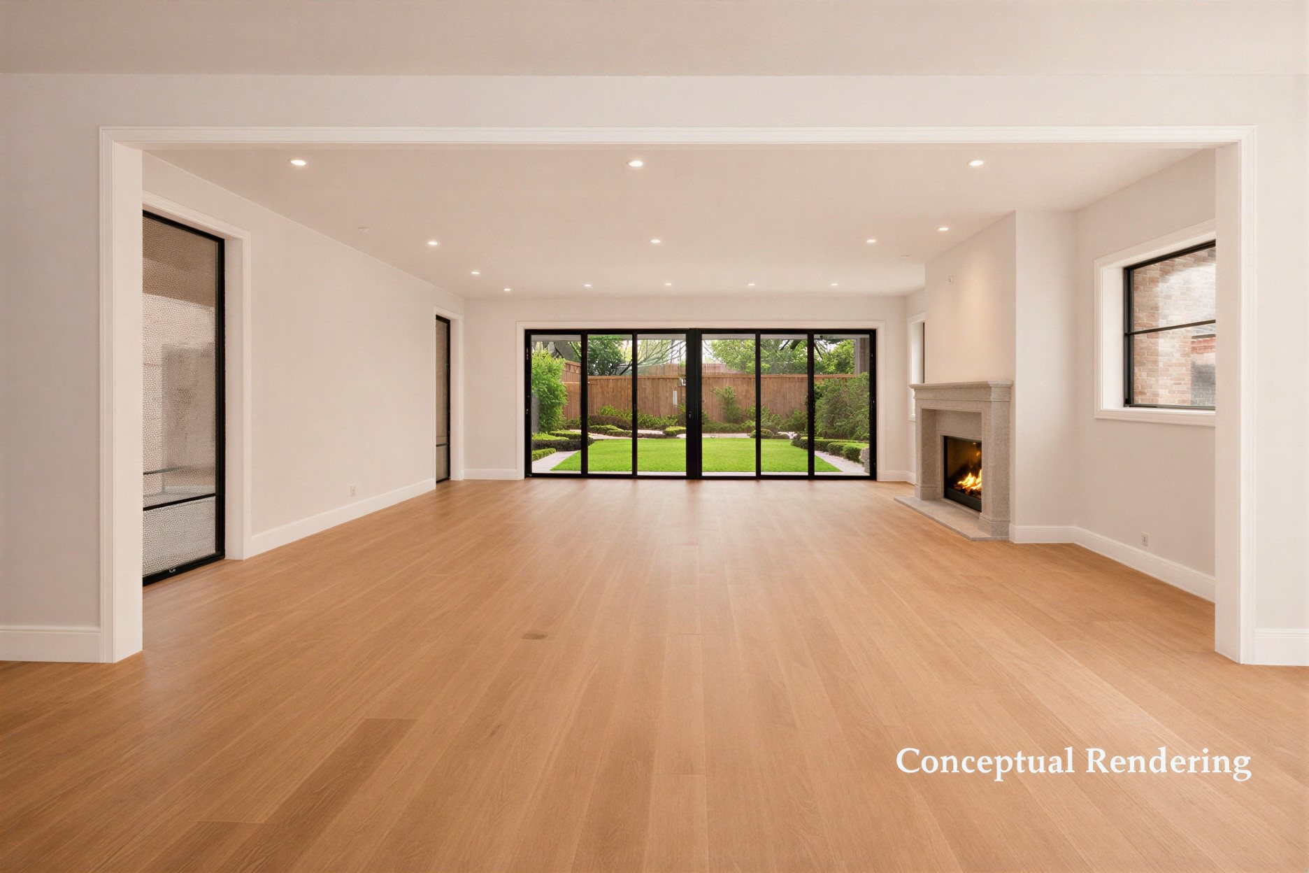 2247 Chilton Road Houston, TX 77019 - Photo 4 of 16 Living Room Rendering