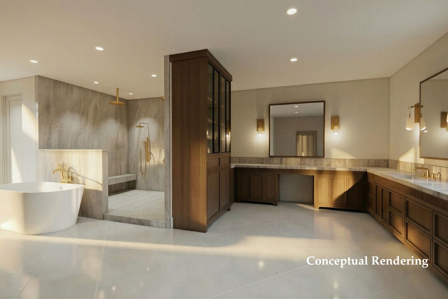 2247 Chilton Road Houston, TX 77019 - Photo 5 of 16 Primary Bath Rendering