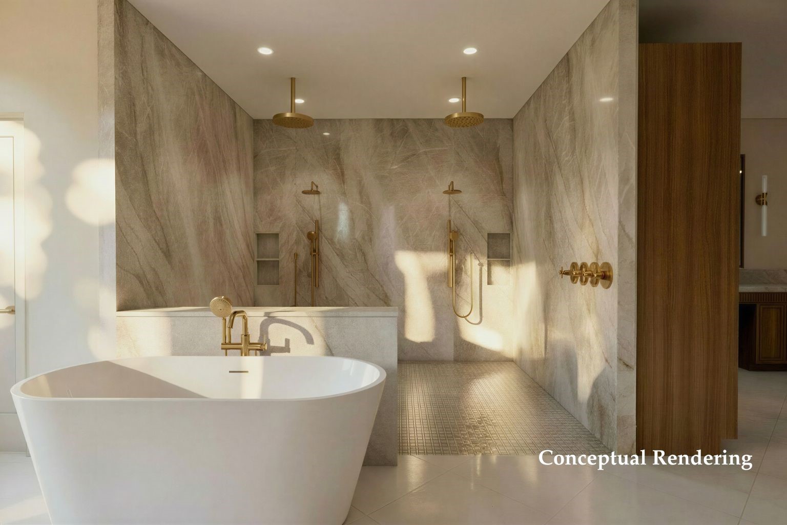 2247 Chilton Road Houston, TX 77019 - Photo 6 of 16 Primary Bath Rendering