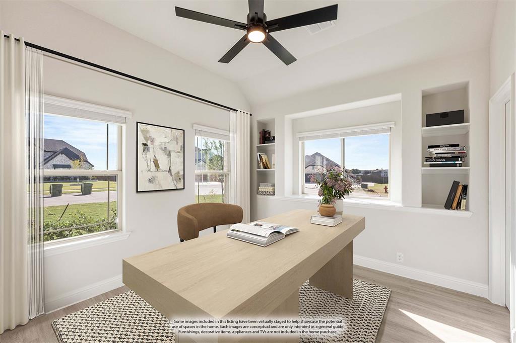 12605 Rocky Top Road Godley, TX 76044 - Photo 5 of 40 a view of a dining room with furniture window and outside view
