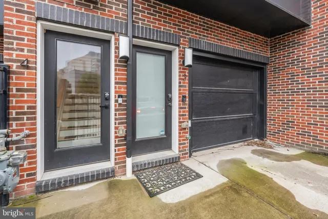 a city street lined with tall buildings